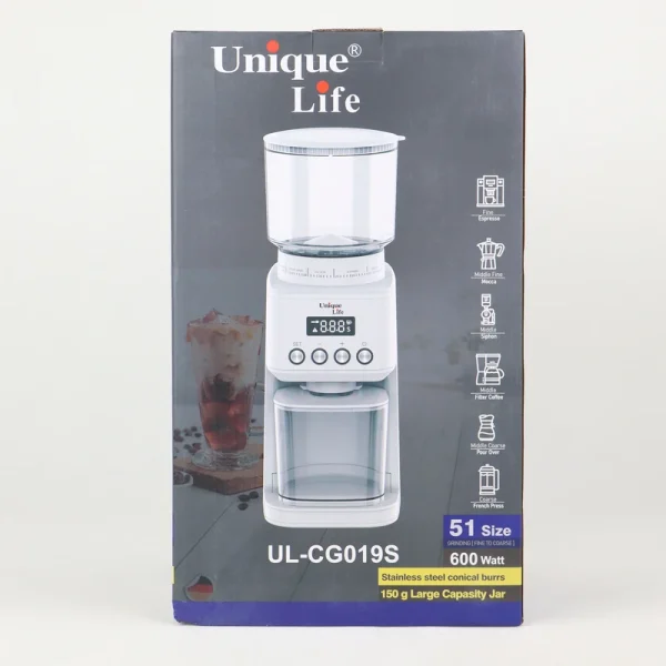 آسیاب قهوه یونیک لایف مدل UL-CG019S - Image 5